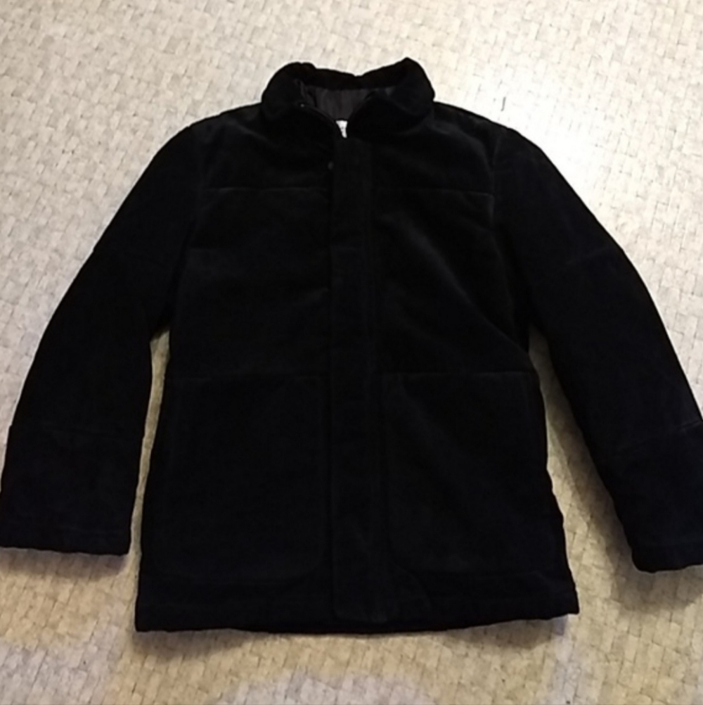 Boy's Suede Coat